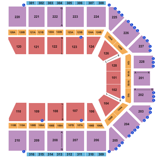 Van Andel Arena Monster Jam Seating Chart