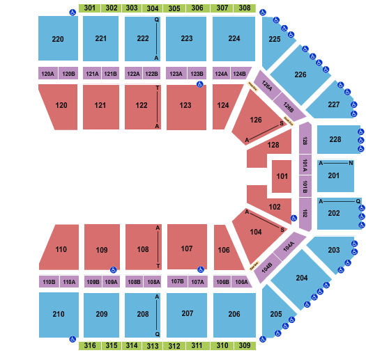 Van Andel Arena Monster Jam Seating Chart